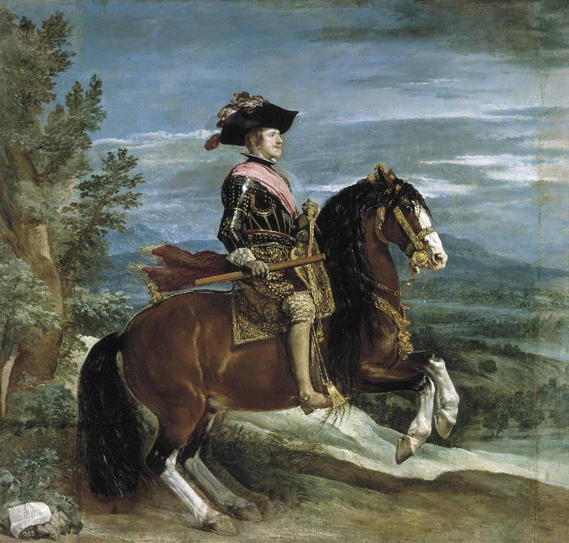 Diego Velazquez Equestrian Portrait of Philip IV China oil painting art